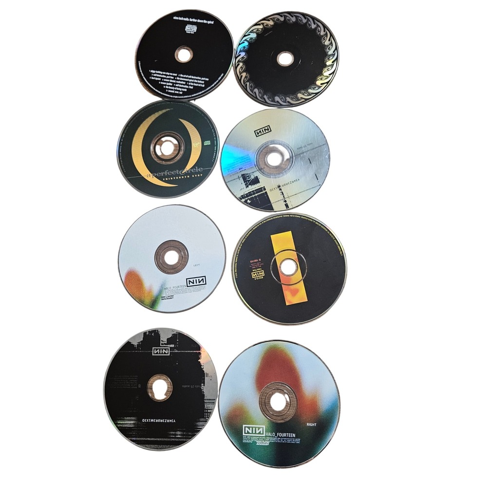 Lot of 8 Nine Inch Nails NIN, A Perfect Circle CDs Thirteenth Step 90s 2000s